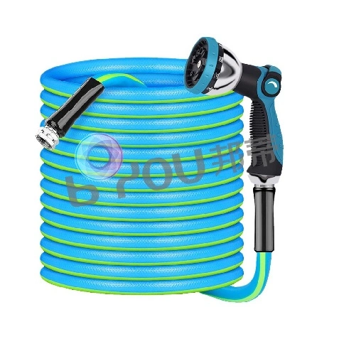 Retractable Garden Hose with 10 Patterns Spray Nozzle