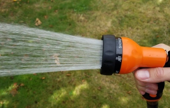 Rely on the 7-Function Spray Nozzle for all your watering needs.