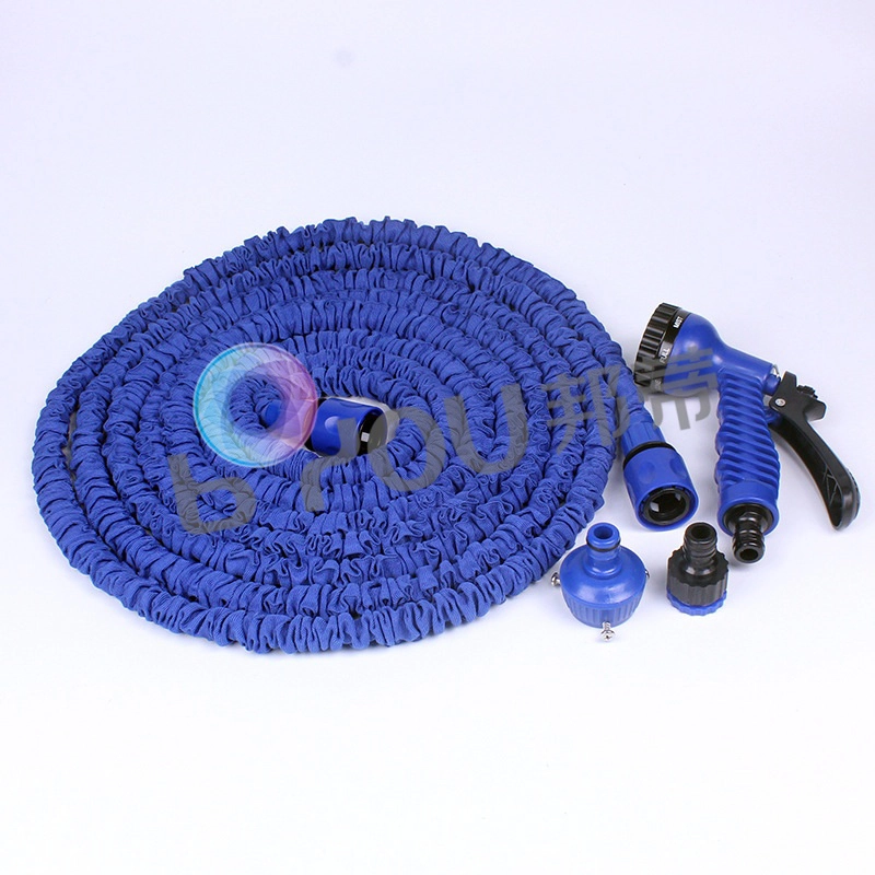 Blue 25 ft Expandable Flexible Water Garden HAose