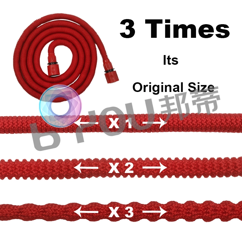 100ft Expandable Garden Hose with Garden Nozzle