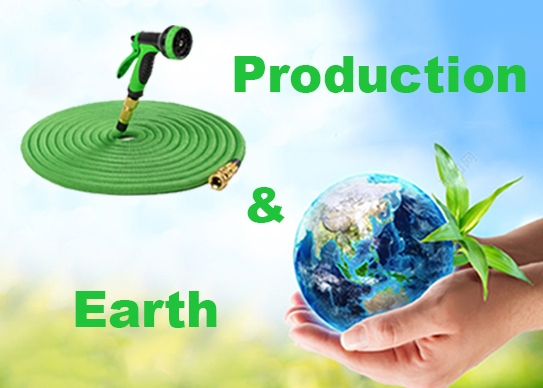Our expandbale garden hoses and enviromental protection