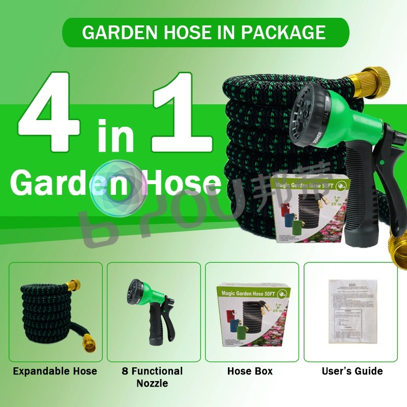 50ft OEM Expandable Garden Hose with Nozzle 7