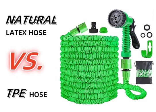 NATURAL LATEX HOSE  VS.  TPE HOSE