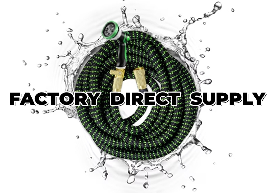 100FT WITH 10 SPRAY MODES, DURABLE BRASS CONNECTORS FOR OUR EXPANDABLE GARDEN HOSE