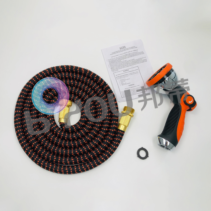 flexible expandable garden hose lightweight and easy carrying with 10 mode water gun 11