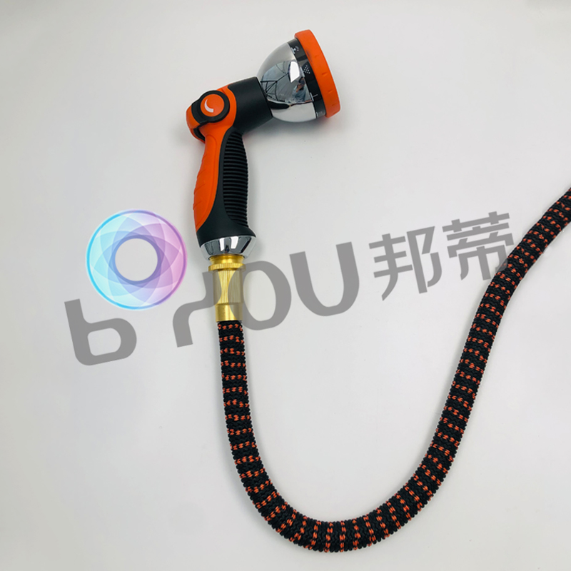 flexible expandable garden hose lightweight and easy carrying with 10 mode water gun 14