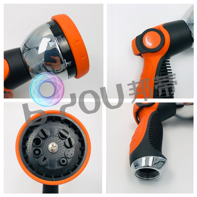 flexible expandable garden hose lightweight and easy carrying with 10 mode water gun 15