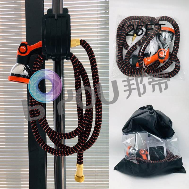 flexible expandable garden hose lightweight and easy carrying with 10 mode water gun 16
