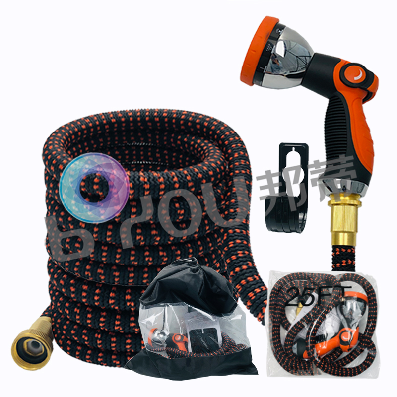 flexible expandable garden hose lightweight and easy carrying with 10 mode water gun