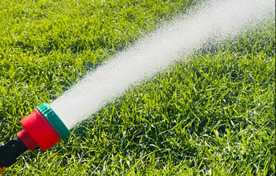 Application of Garden Irrigation Sprinkler Nozzle with Hose Connector