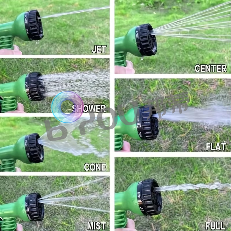 Scenarios for Different Modes of Garden Water Guns