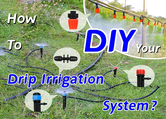 HOW TO DIY YOUR DRIP IRRIGATION SYSTEM?