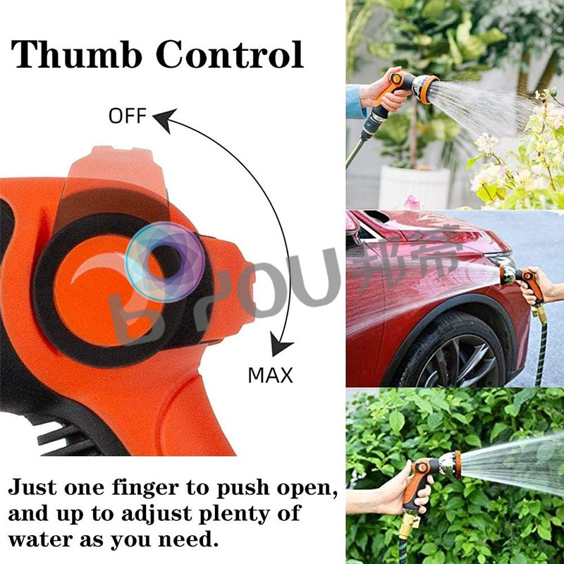 10 Pattern Easy Flow Watering Spray Nozzle
