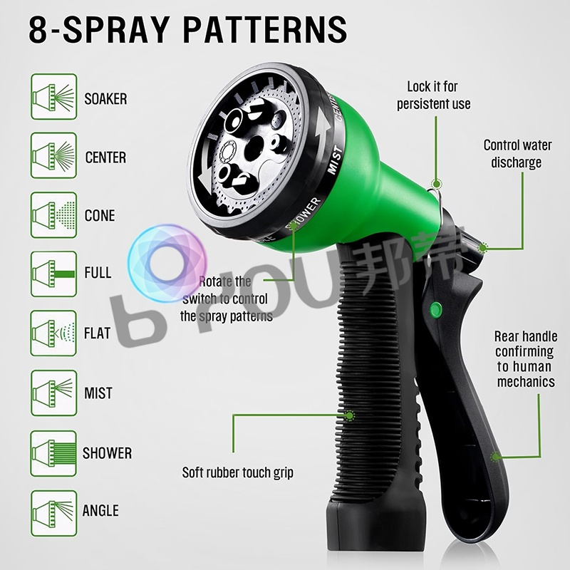 garden 8 function water sprayer watering nozzle1