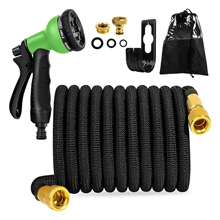 Black Garden Hose 100/75/50/25 Feet