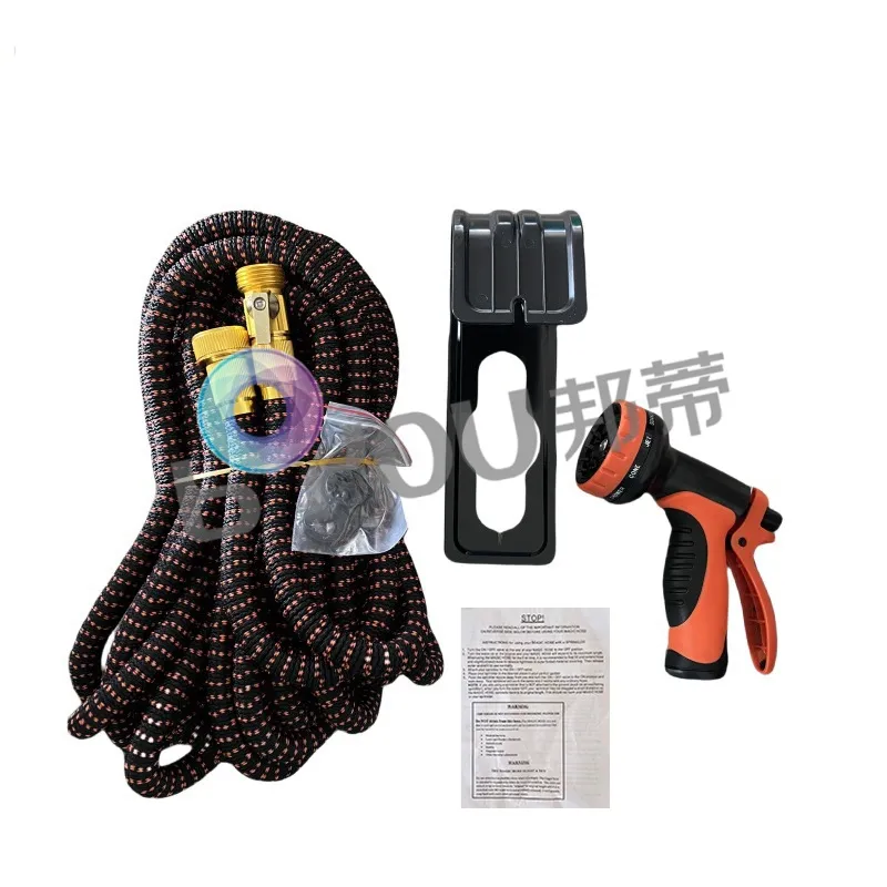 Expandable Hose with Anti Kink Design and Spray Nozzle f