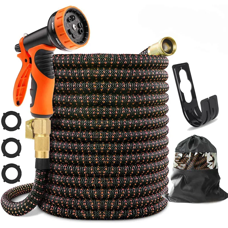 Expandable Hose with Anti Kink Design and Spray Nozzle 01