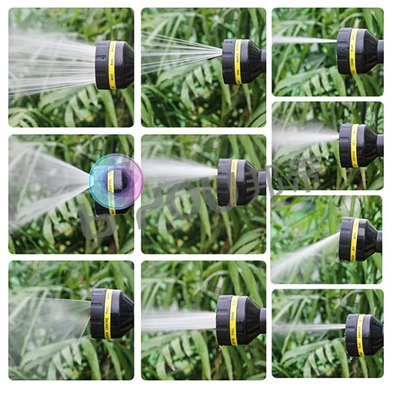 garden water hose reel cart set for plants watering details 3