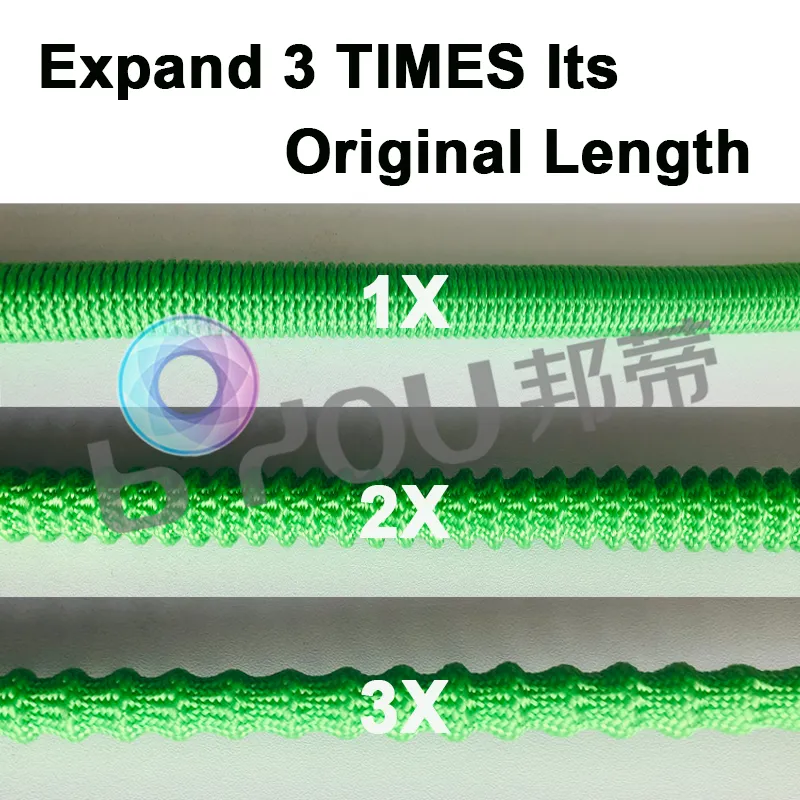 expandable garden hose fitting with 7 spray pattern nozzles 02