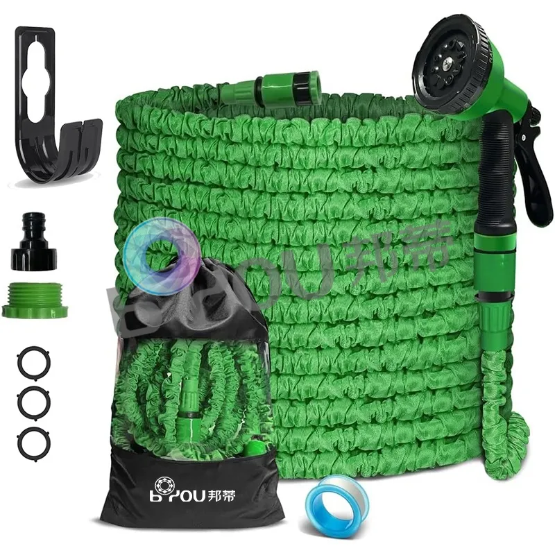 25 100ft expandable garden hose for car wash high pressure 1