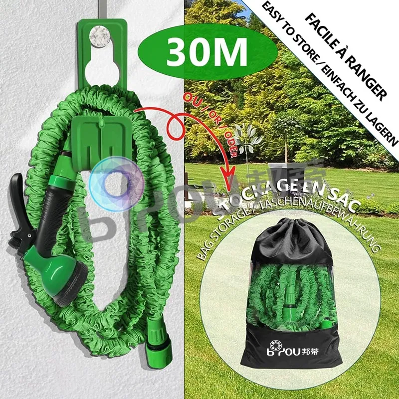 25 100ft expandable garden hose for car wash high pressure 5